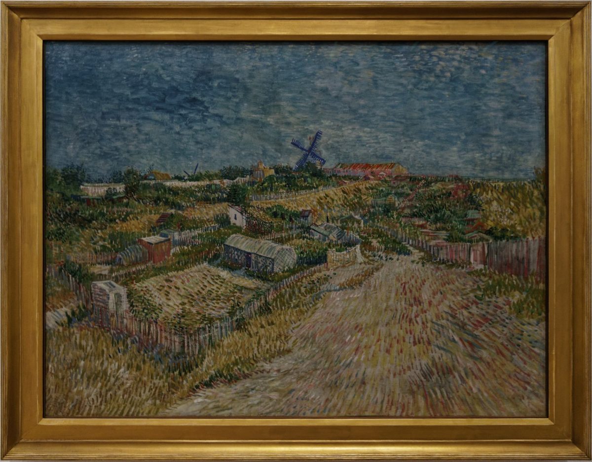 Amsterdam - Stedelijk Museum - Vincent Van Gogh (1853-1890) - Kitchen Gardens on Montmartre (A2234) 1887