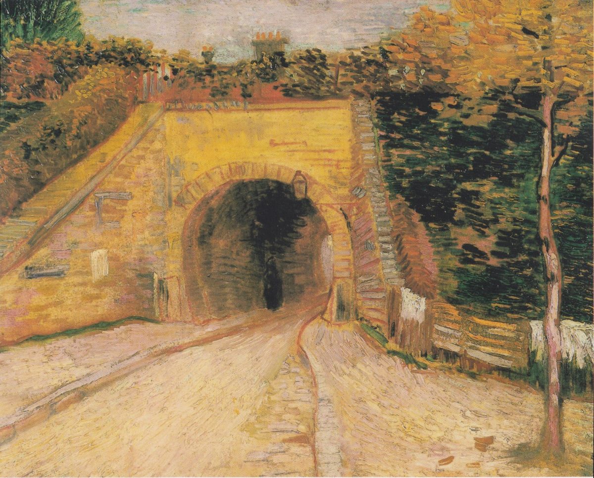 Van Gogh - Viadukt in Paris