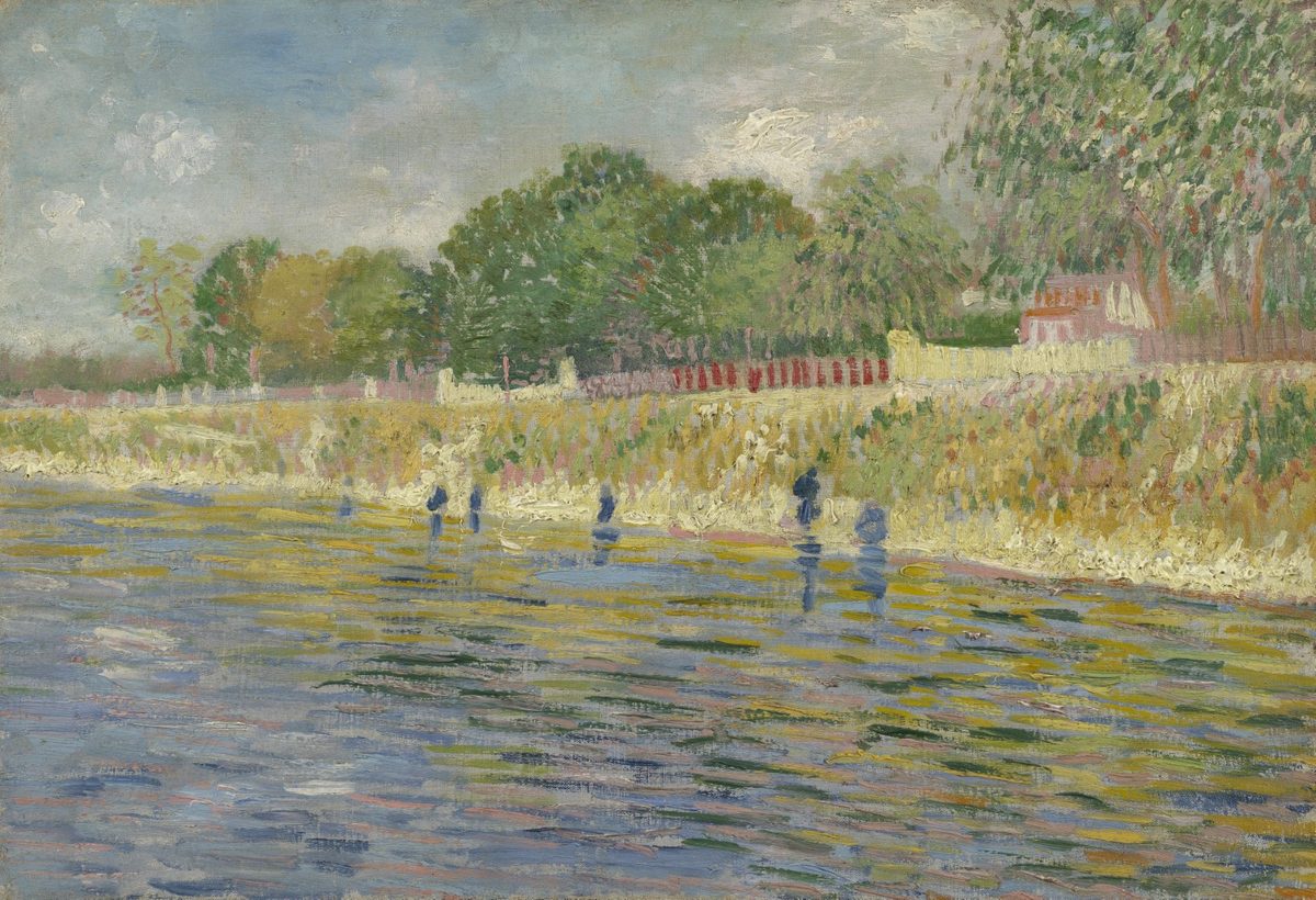 Oever van de Seine - s0077V1962 - Van Gogh Museum
