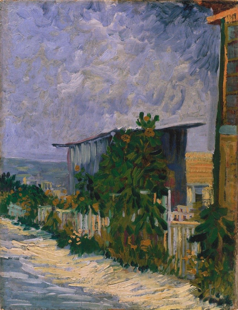Vincent van Gogh - Shelter on Montmartre (1887)
