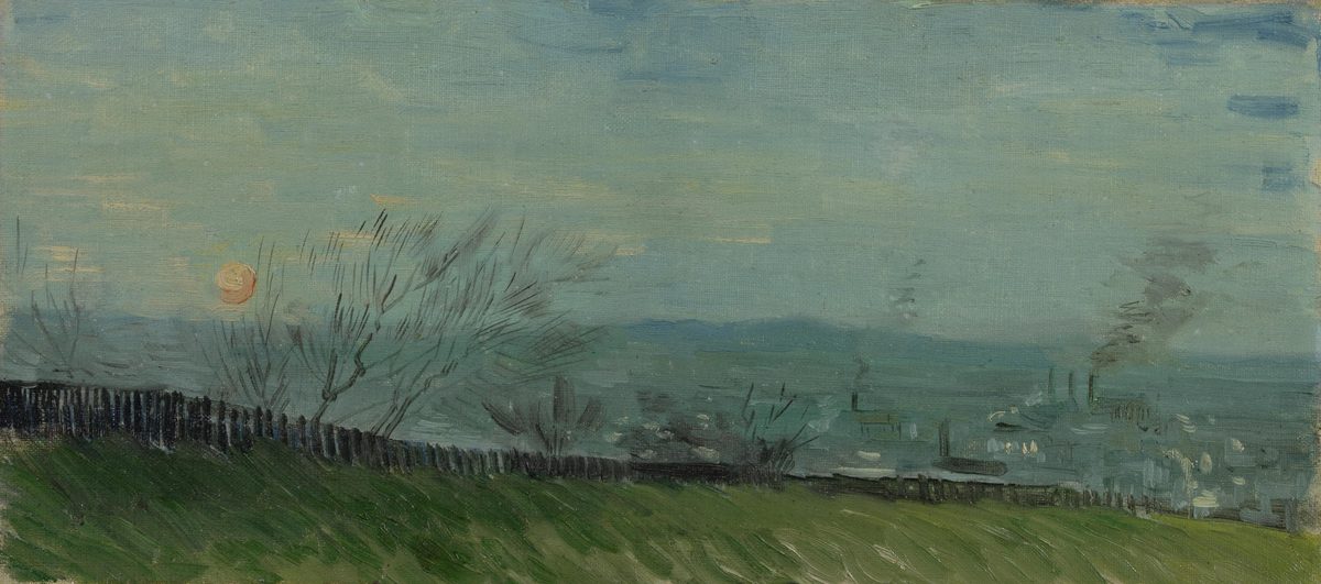 Zonsondergang te Montmartre - s0133M1970 - Van Gogh Museum