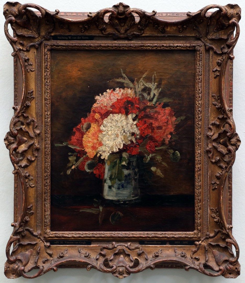 Vincent van gogh, vaso con garofani, 1886