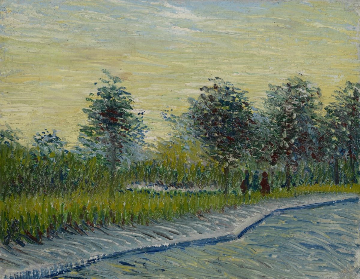 Square Saint-Pierre bij zonsondergang - s0098V1962 - Van Gogh Museum