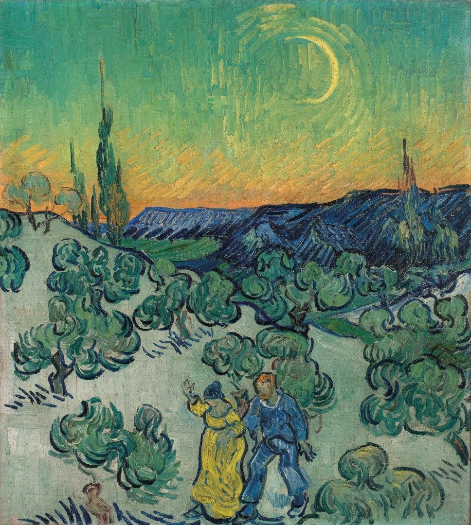 Van Gogh - Passeio ao Crep#U00fasculo