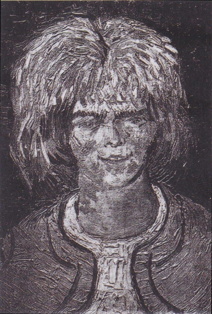 Van Gogh - Kopf eines M#U00e4dchens