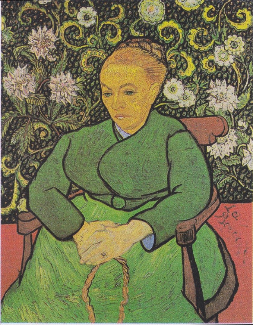 Van Gogh - La Berceuse (Augustine Roulin)1