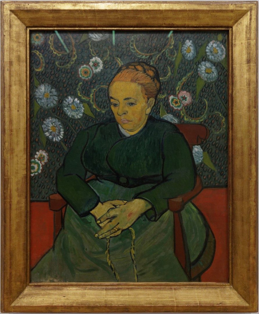 Amsterdam - Stedelijk Museum - Vincent Van Gogh (1853-1890) - Augustine Roulin (La Berceuse) (A965) 1889
