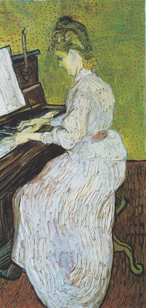 Van Gogh - Marguerite Gachet am Klavier