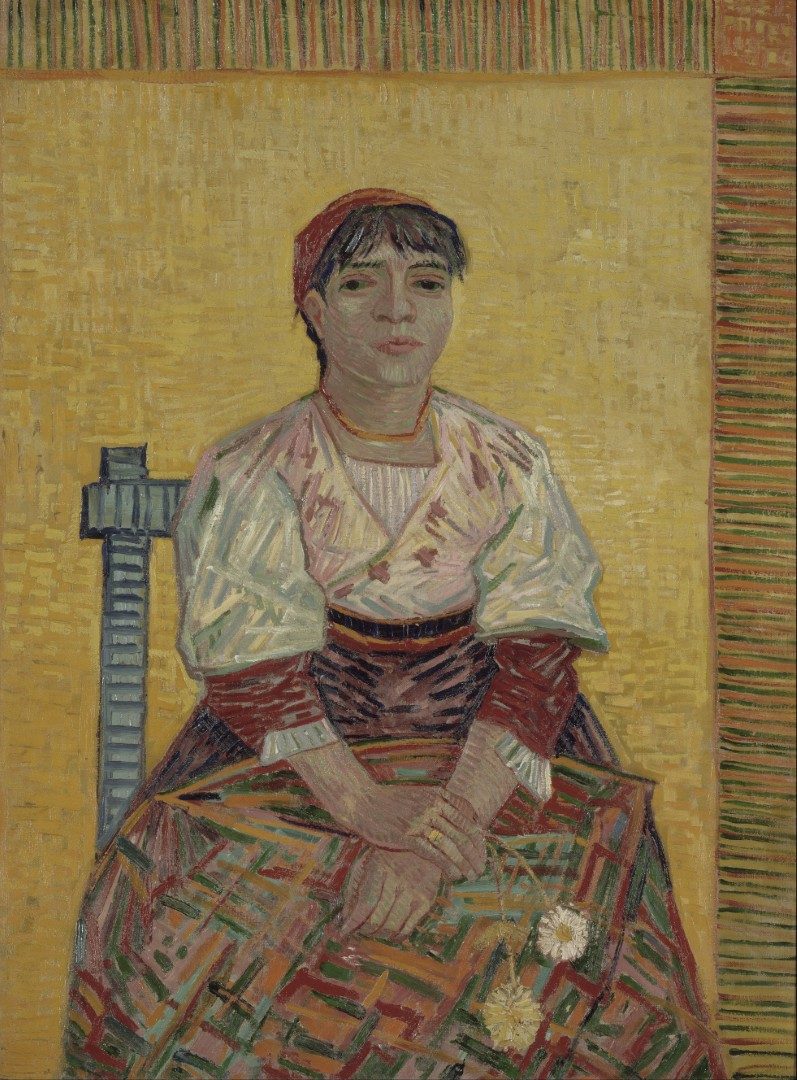 Vincent van Gogh - The Italian Woman - Google Art Project