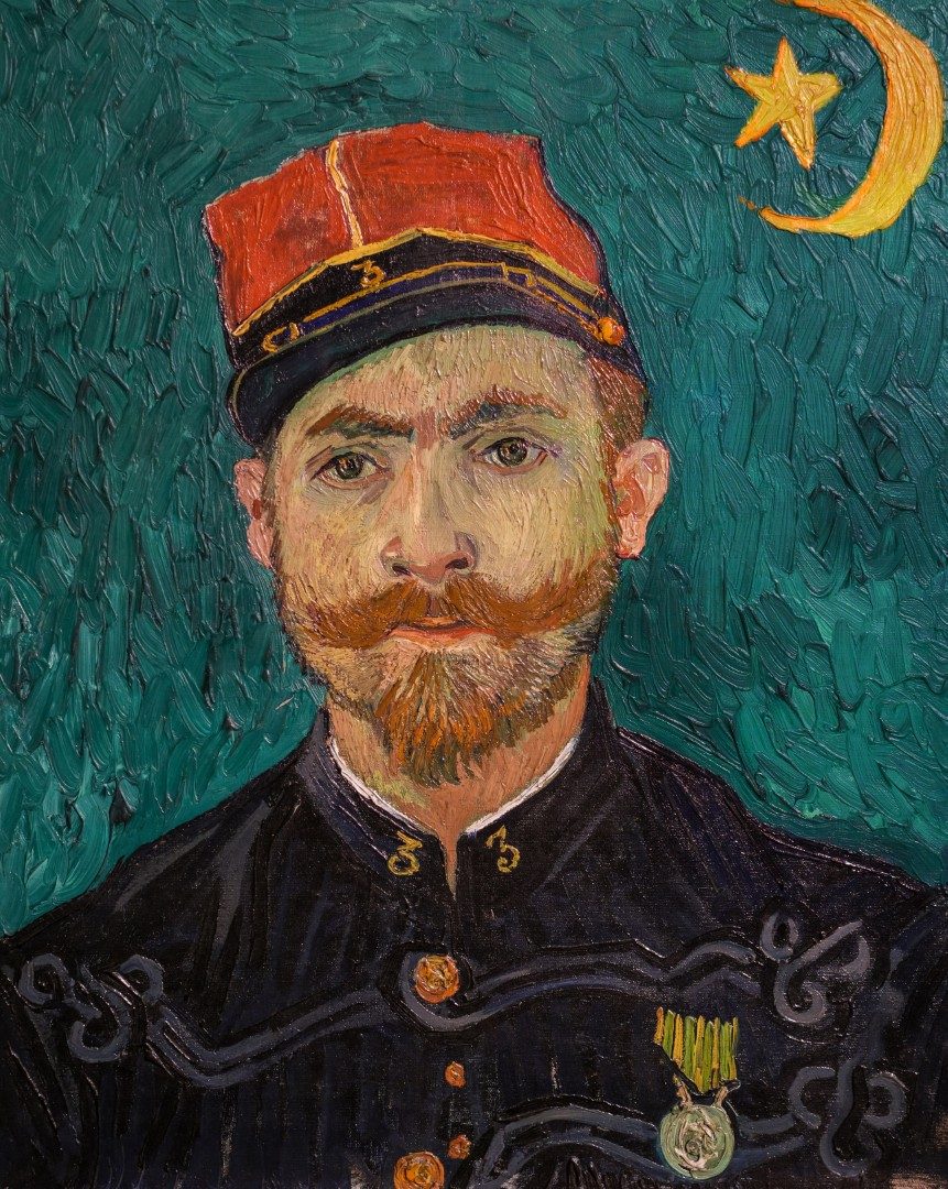 Portrait of Paul-Eug#U00e8ne Milliet - Vincent Van Gogh