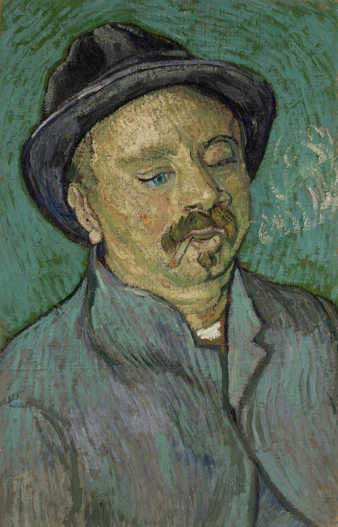 Portret van een man met #U00e9#U00e9n oog - s0113V1962 - Van Gogh Museum