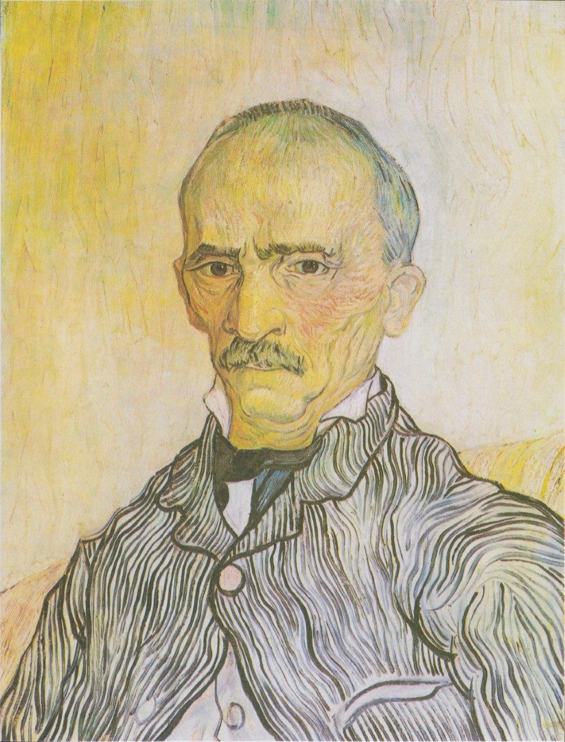 Van Gogh - Bildnis des Oberaufsehers Trabuc im Hospital Saint-Paul