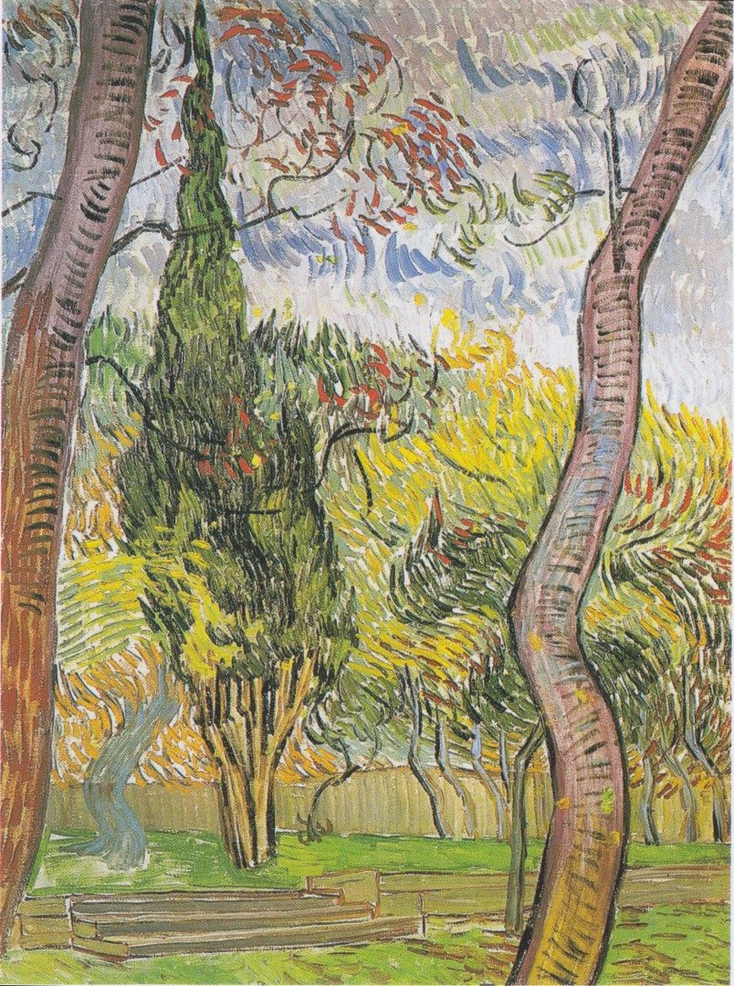 Van Gogh - Garten des Hospitals Saint-Paul1