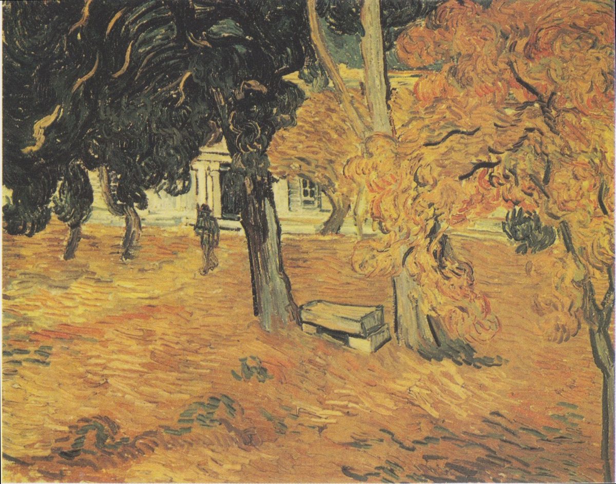 Van Gogh - Garten des Hospitals Saint-Paul2