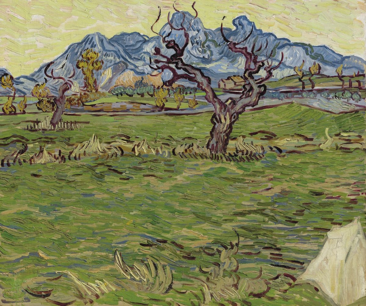 Vincent van Gogh - Champs pr#U00e8s des Alpilles (F663)