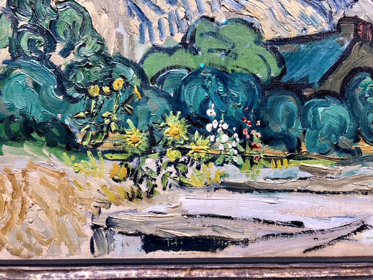 Vincent van Gogh, Mountains at Saint-R#U00e9my (1889) #U2014 detail (48784086937)