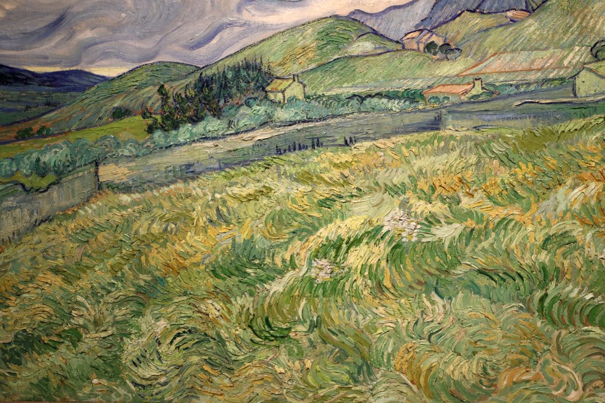 Vincent van gogh, paesaggio a saint-r#U00e9my, 1889, SMK 1840, 02