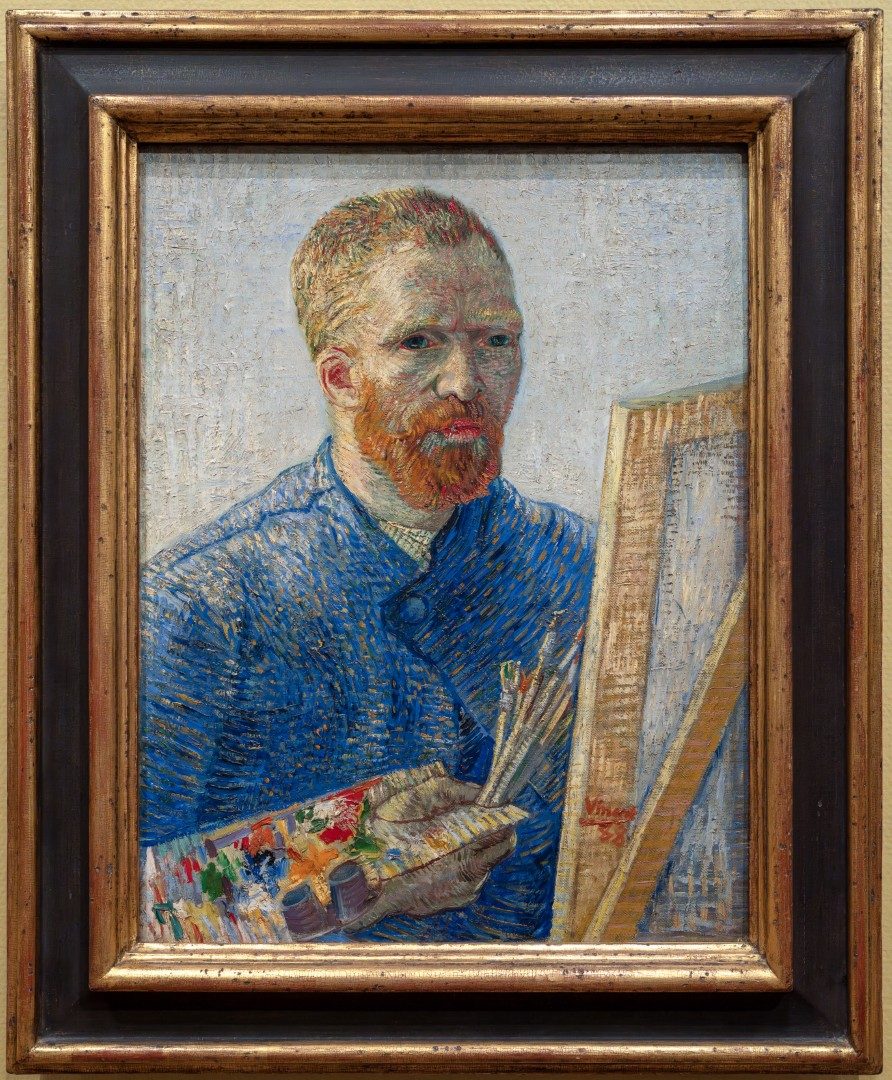Self portrait as a painter - Vincent van Gogh