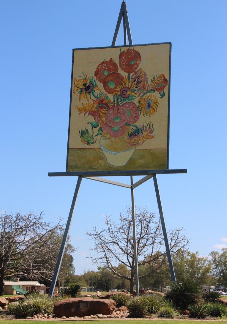 Big Easel, Emerald, October 2020