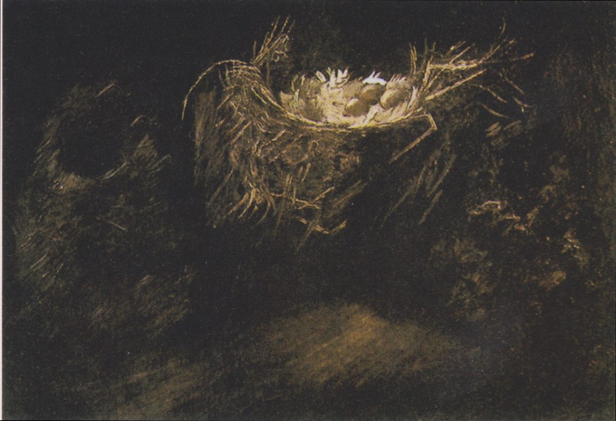 Van Gogh - Stillleben mit drei Vogelnestern2