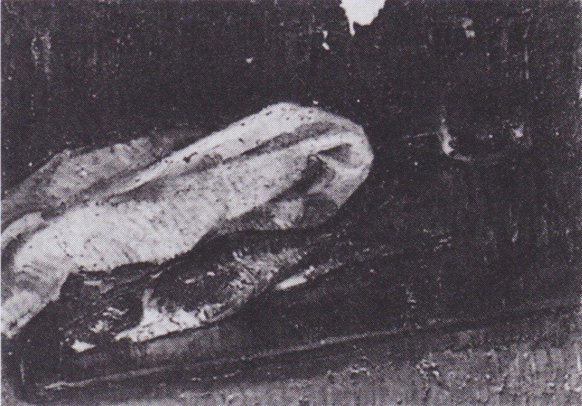 Van Gogh - Stillleben mit Heringen, Serviette und Glas