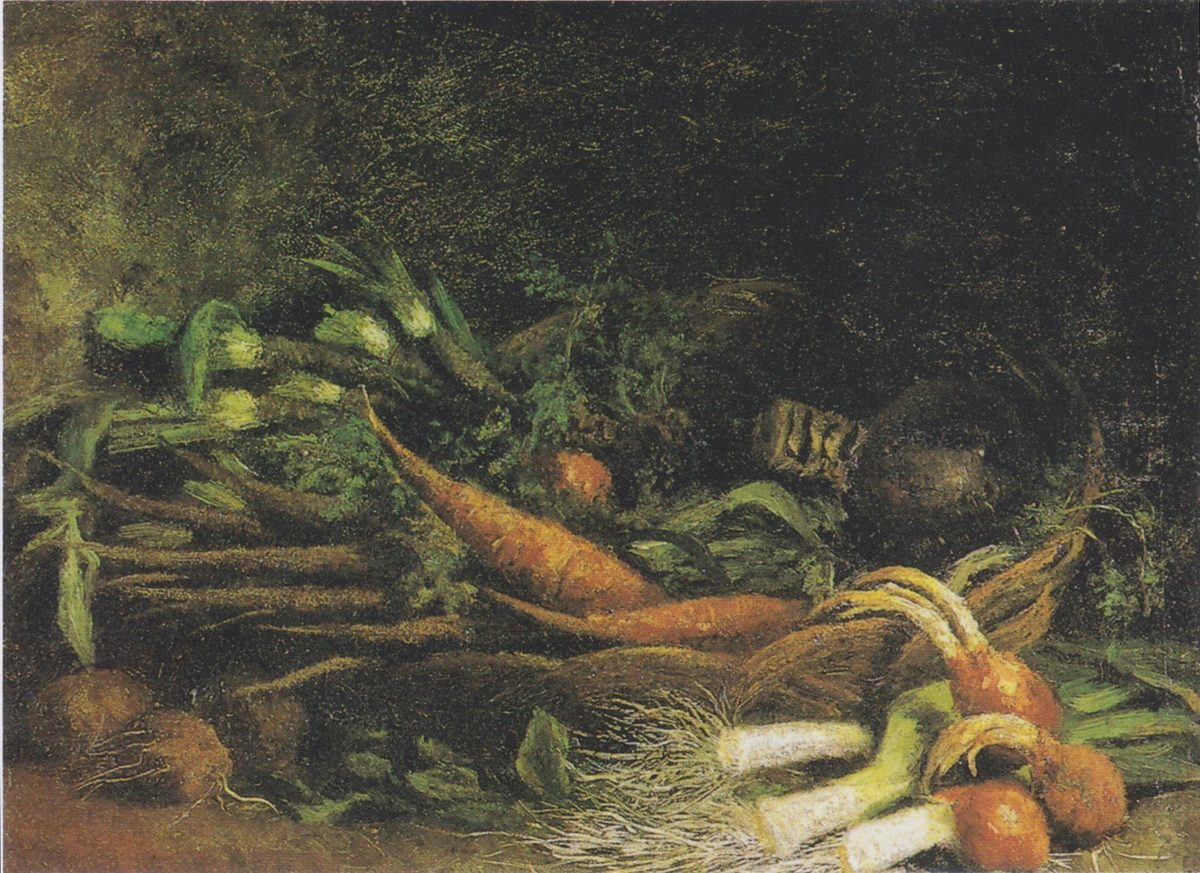 Van Gogh - Stillleben mit Gem#U00fcsekorb