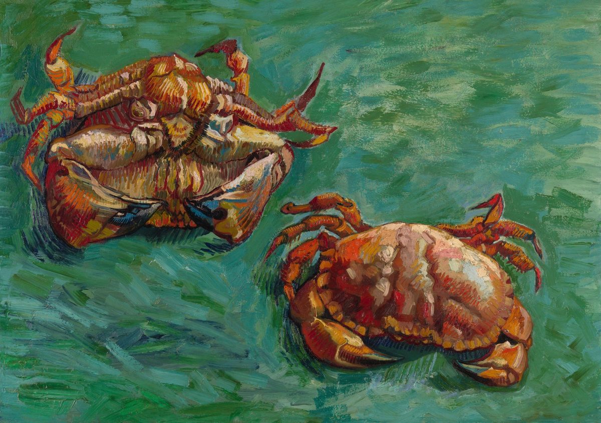 Vincent van Gogh - Two Crabs (1889)