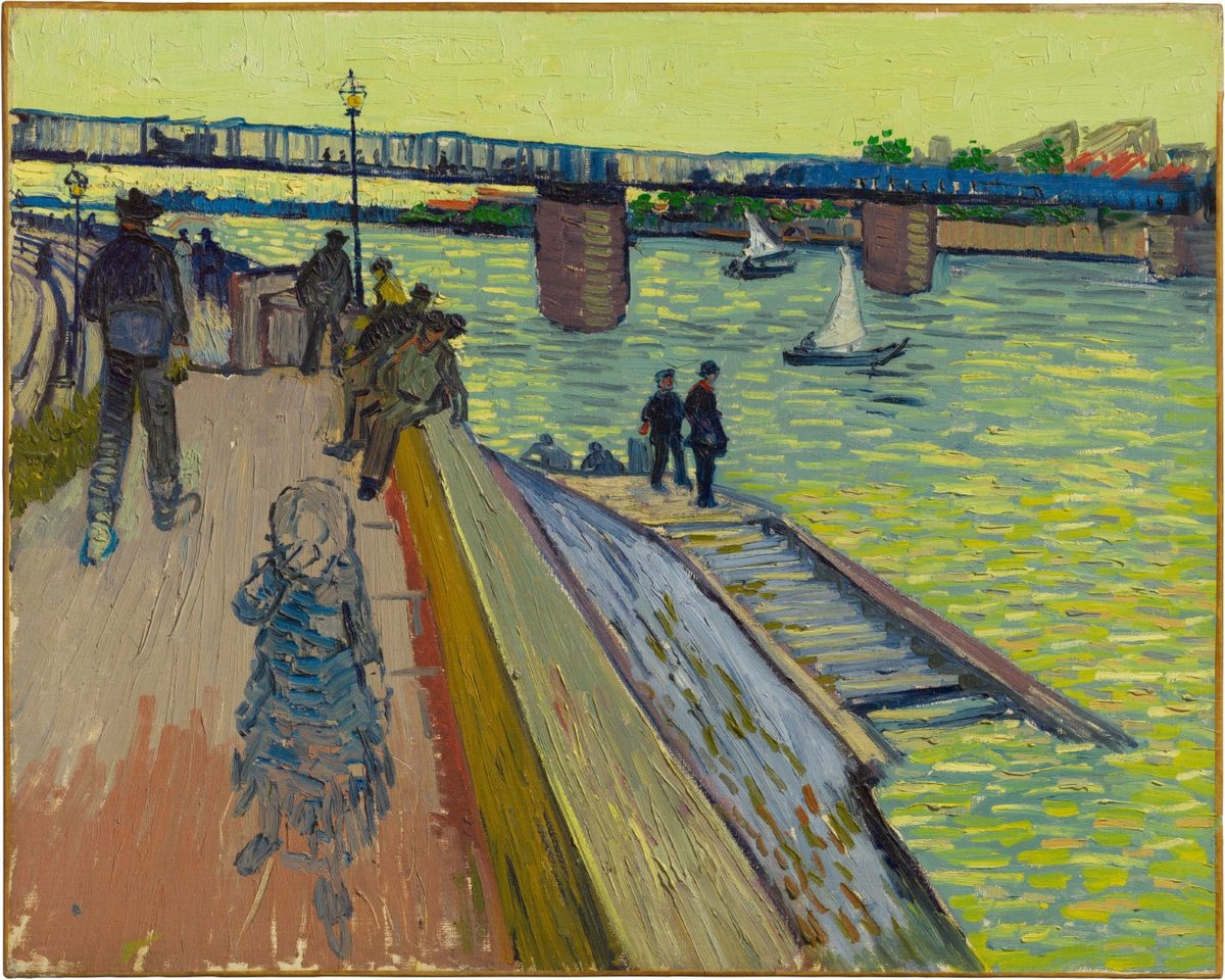 The Bridge of Trinquetaille F426 by Van Gogh