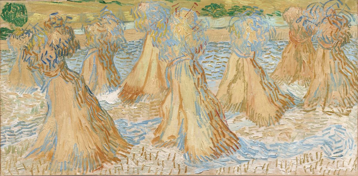 Vincent van Gogh - Sheaves of Wheat, 1890