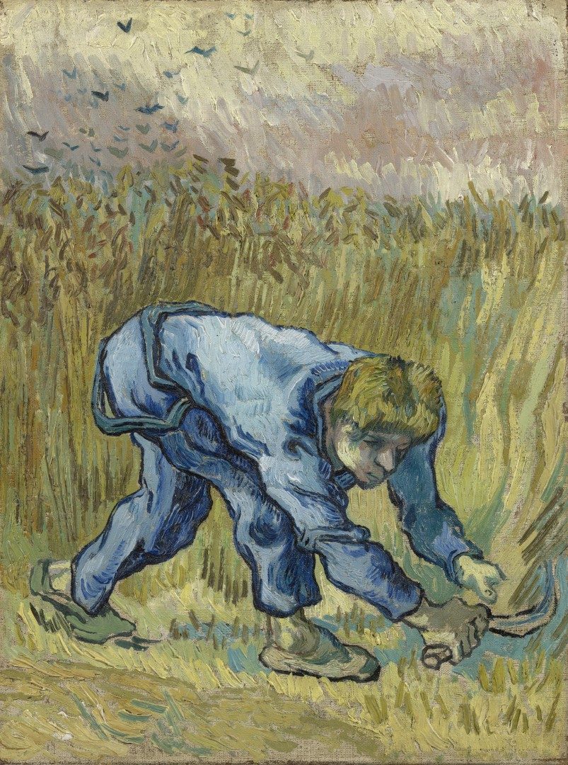 De maaier (naar Millet) - s0198V1962 - Van Gogh Museum