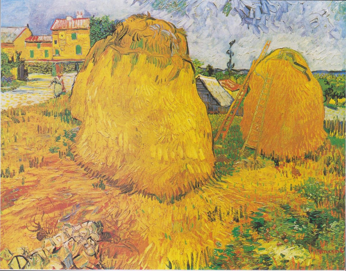 Van Gogh - Heuschober in der Provence